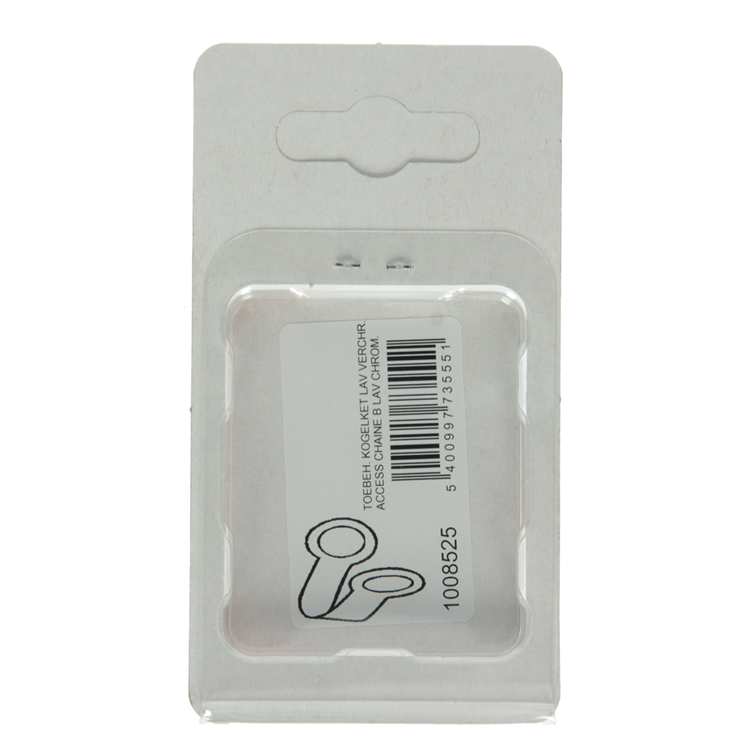 Load image into Gallery viewer, Mack 1008525 - toebehoren kogelketting lavabo verchroomd k | 5 stuks
