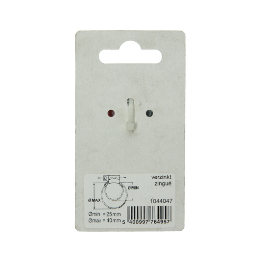 Mack 1044047 - verzinkte spanring (2) 25-40mm | 10 stuks
