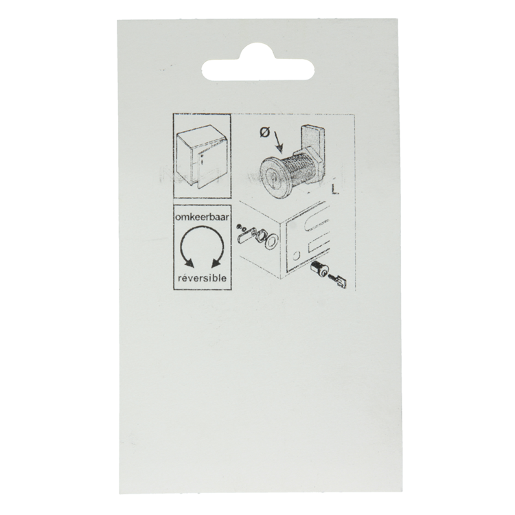 Afbeelding laden in galerijviewer, Mack 1013583 - 1 brievenkastslot verchroomd 22mm | 5 stuks
