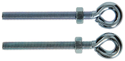 Mack 1008551 - 2 oogbouten + moer m8 x 80mm verzinkt | 10 stuks