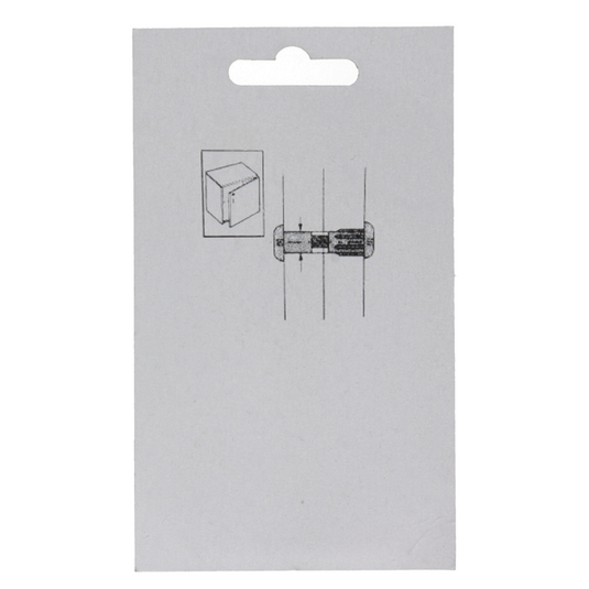 Mack 1015828 - 5 verbindingsschroeven wit 34–44mm | 10 stuks