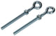 Mack 1008552 - 2 oogbouten + moer m8 x 100mm verzinkt | 10 stuks