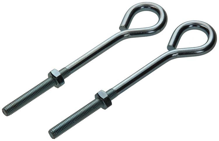 Load image into Gallery viewer, Mack 1008555 - 2 oogbouten + moer m10 x 150mm verzinkt | 10 stuks
