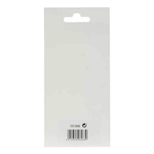 Mack 1013686 - 1 schuifgrendel messing verchroomd a 100 - b 16 mm | 5 stuks