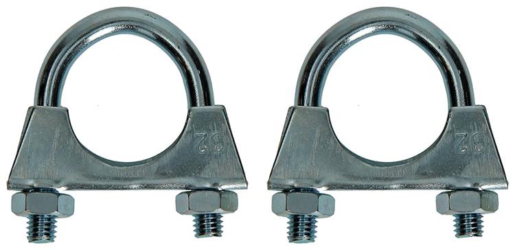 Afbeelding laden in galerijviewer, Mack 1008558 - 2 uitlaatklemmen univ. m8 x 32mm | 5 stuks
