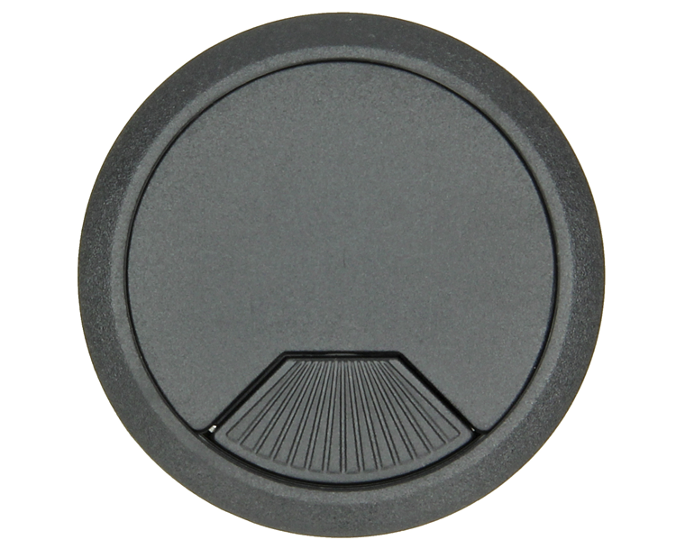 Load image into Gallery viewer, Mack 1014495 - 1 potje voor kabeldoorvoer zwart ø 60 mm | 10 stuks
