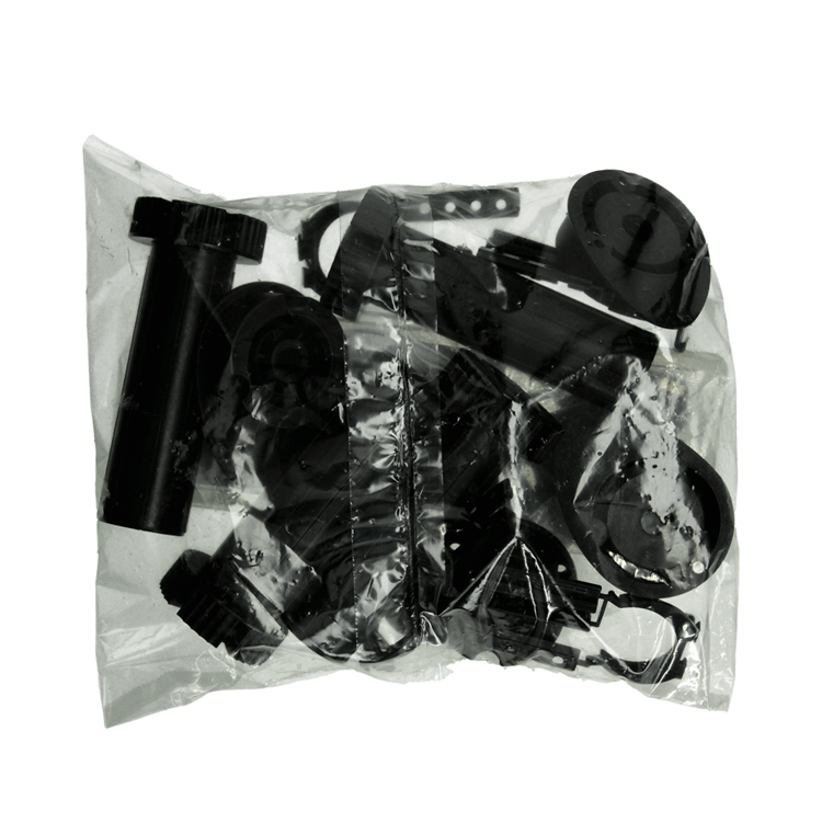 Load image into Gallery viewer, Mack 1014496 - set van 4 sokkelpoten kunststof 150 mm | 10 stuks
