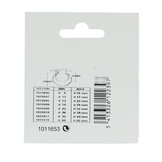 Mack 1011653 - 2 mini spanringen verzinkt 7x9mm | 10 stuks