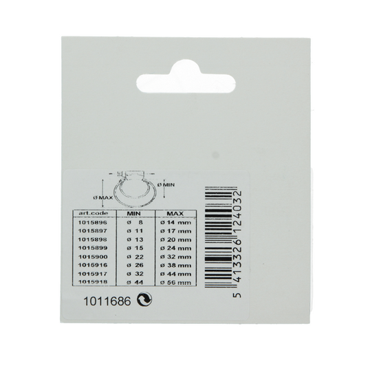 Mack 1011686 - slangklem verz 15-17mm 2st | 12 stuks