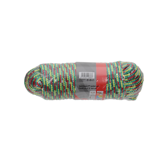 Mack 1014942 - sporttouw pp gevlochten streng8mm 20m | 5 stuks
