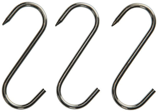 Mack 1008565 - 3 vertinde vleeshaken 4,4 x 100mm | 10 stuks