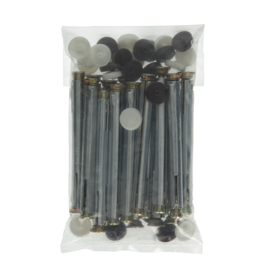 Mack 1018170 - metalen kozijnplug staal verzinkt 16 st 10 x 90 mm | 5 stuks