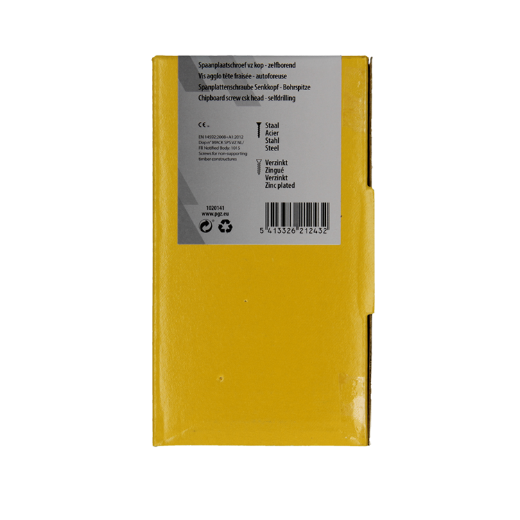 Load image into Gallery viewer, Mack 1020141 - spaanplaatschroef vz kp-zelfb.gvz 200st 4,0 x 50 mm | 3 stuks
