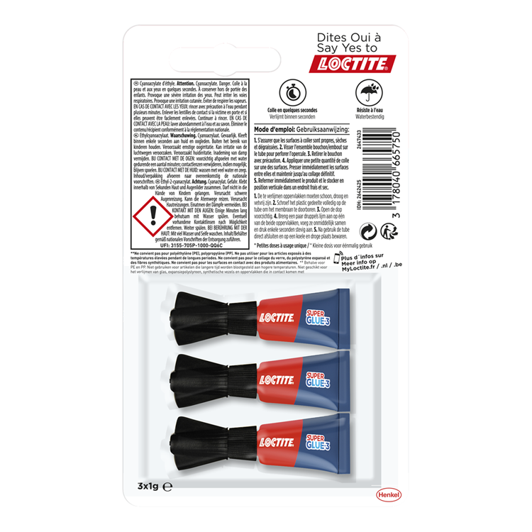 Load image into Gallery viewer, Loctite 1069854 - mini dose 3x1 g | 6 stuks
