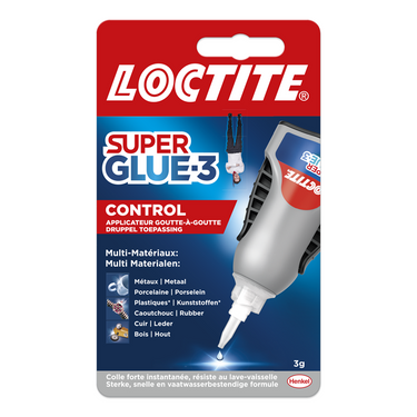 Loctite power control 3 g | unieke doseerfles voor precieze toepassing | sterke secondelijm voor alles | multifunctioneel voor diverse materialen | gemakkelijk te gebruiken voor snelle reparaties en multitoepassingen