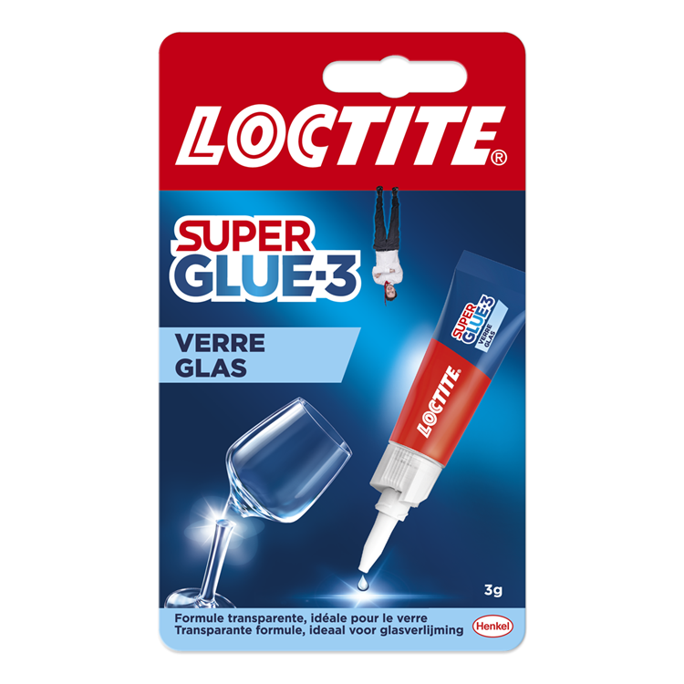 Load image into Gallery viewer, Loctite glaslijm 3 g | glasslijm voor alle ondergronden | lijm voor glazen voorwerpen | glas lijm | transparant | transparante glaslijm
