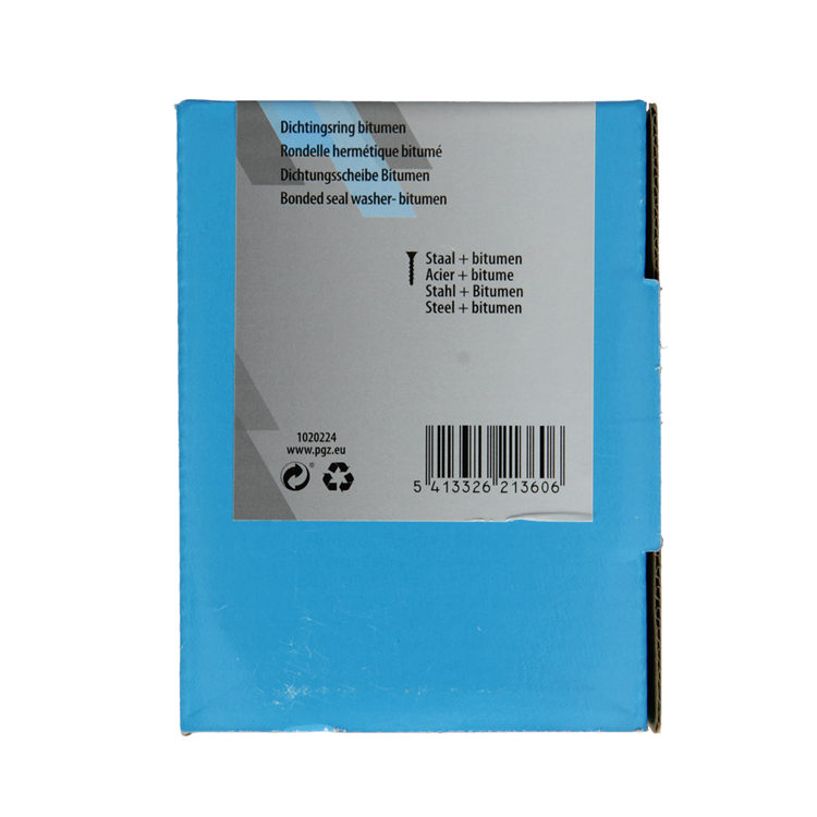 Load image into Gallery viewer, Mack 1020224 - dichtingsring bitumen verzinkt150 st 8,0 x 22 mm | 5 stuks

