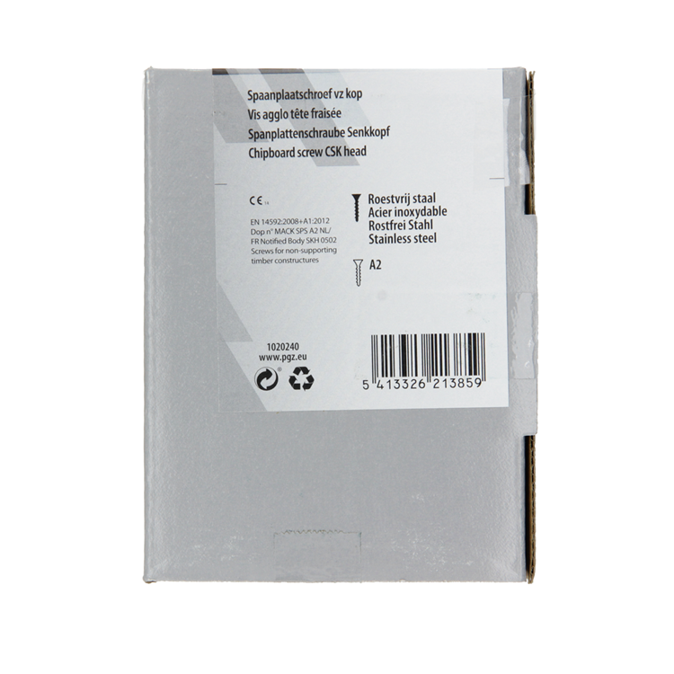 Afbeelding laden in galerijviewer, Mack 1020240 - spaanplaatschroef vz kop inox a2 200 st 4,5 x 40 mm | 2 stuks
