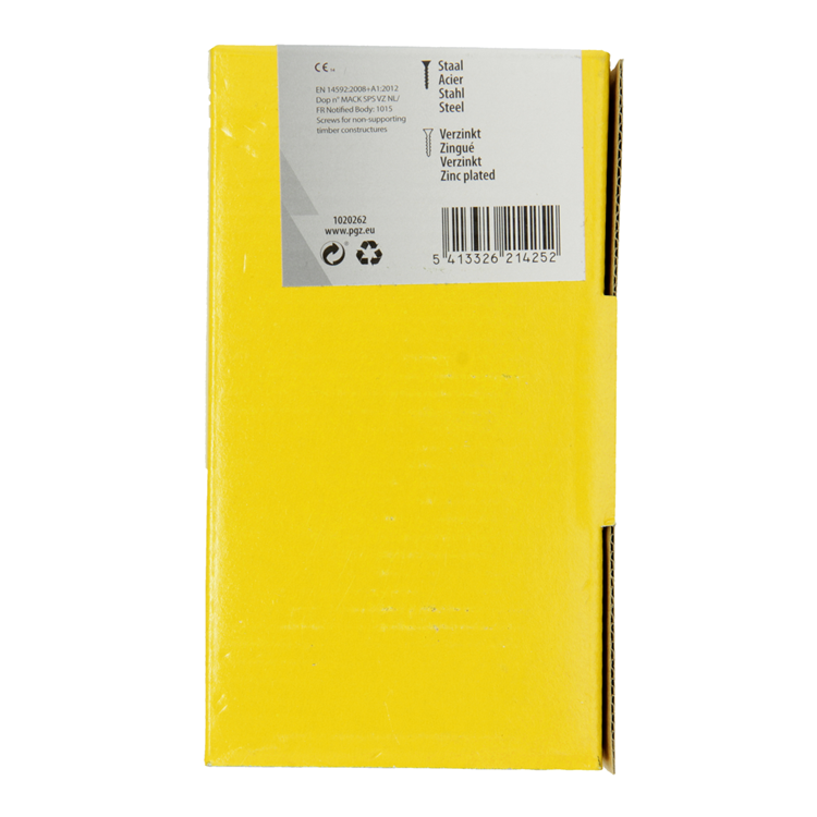 Load image into Gallery viewer, Mack 1020262 - spaanplaatschroef vz kop gvz 500 st 4,0 x 40 mm | 2 stuks
