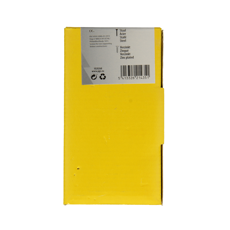 Load image into Gallery viewer, Mack 1020268 - spaanplaatschroef vz kop gvz 250 st 5,0 x 50 mm | 1 stuks
