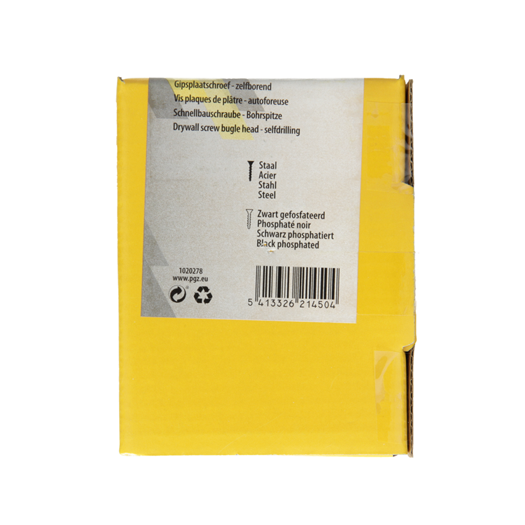 Load image into Gallery viewer, Mack 1020278 - gipsplaatschrf tekspunt zwart gefosfat. 500 st 3,5 x 25 mm | 5 stuks
