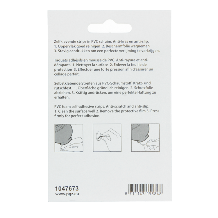 Load image into Gallery viewer, Mack 1047673 - schuimstrip zelfklevend zwart 20 x 20 mm 24 st pcs | 6 stuks
