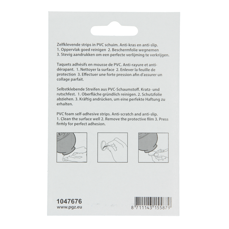 Load image into Gallery viewer, Mack 1047676 - schuimstrip zelfklevend wit 20 x 20 mm 24 st pcs | 6 stuks
