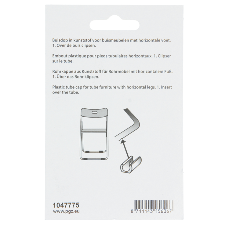 Load image into Gallery viewer, Mack 1047775 - buisdop kunststof zwart ø 20 mm 4 st pcs | 6 stuks
