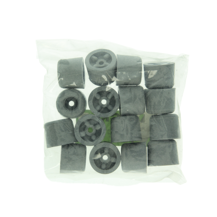 Load image into Gallery viewer, Mack 1047639 - deurstop rubber grijs 30 x 25 mm 16 st pcs | 6 stuks
