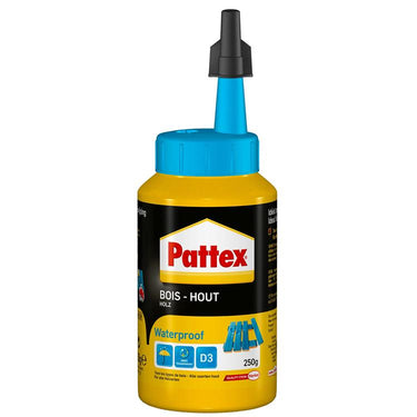 Pattex 1001285 - waterproof 250gr | 3 stuks