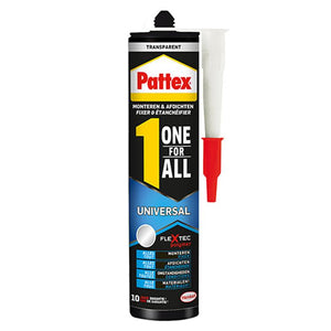Pattex 1050546 - one for all universal transparant 300g | 1 stuks
