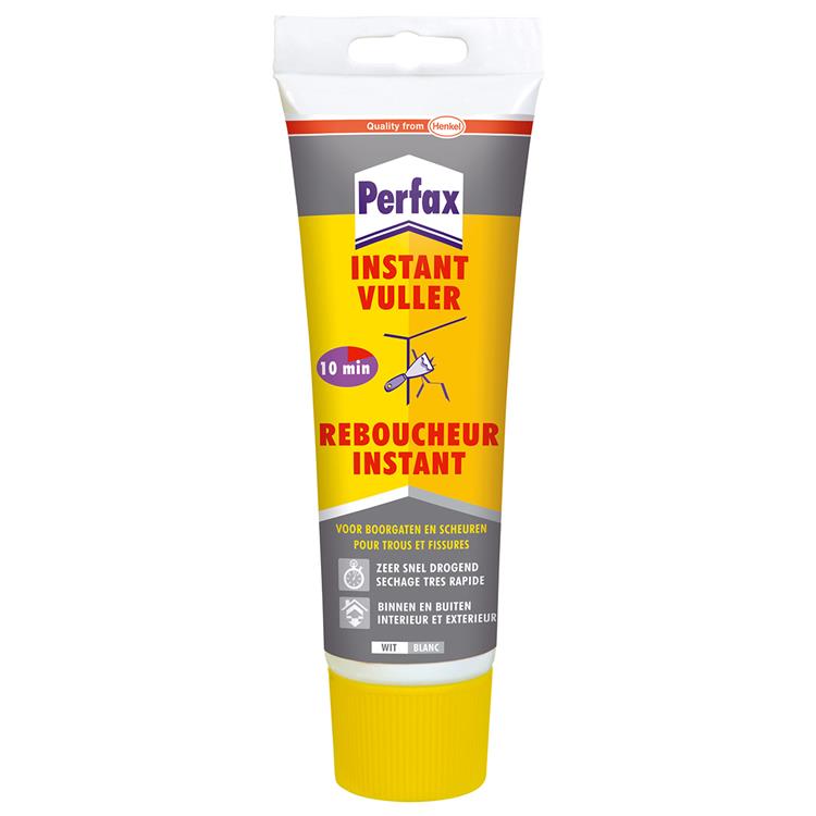 Afbeelding laden in galerijviewer, Perfax instant muurvuller 300gr muurvuller | muur plafond vuller wit | overschilderbare muurvuller | instant muur reparatiemiddelen.
