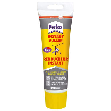Perfax instant muurvuller 300gr muurvuller | muur plafond vuller wit | overschilderbare muurvuller | instant muur reparatiemiddelen.