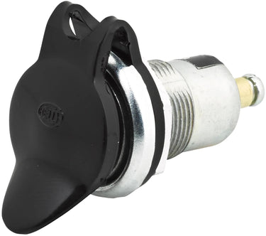 Hella stopcontact built-in socket 2-pin w.cover 18,5mm