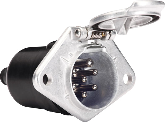 Hella steckdose built-in socket 7pin.24v m.screw connection