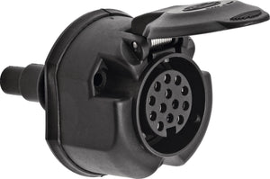 Hella stopcontact sockets 13-pin black