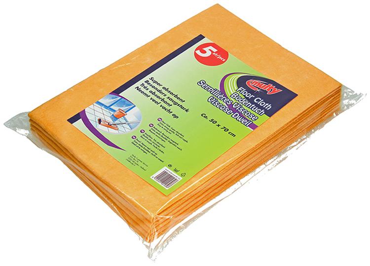 Load image into Gallery viewer, Multy 1009172 - viscose dweilen oranje 5stuks | 5 stuks
