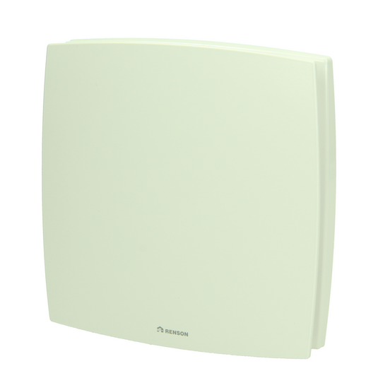 Renson 1069256 - mechanische ventilator cover (9x11-dia 100) 91w (wit) | 2 stuks