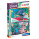 Clementoni legpuzzel super color disney stitch, 2x20st.