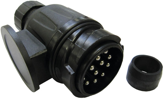 Corexx stekker plug 12 volt 13-pin plastic