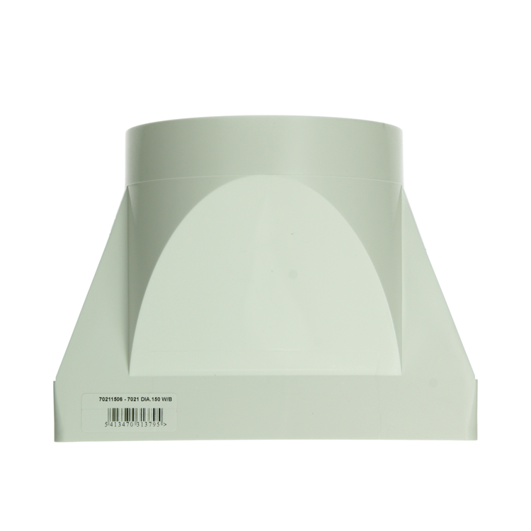 Load image into Gallery viewer, Renson 1069274 - pvc verbindingsst.rond rechth.7021 (220x90-dia 150) (wit) | 3 stuks
