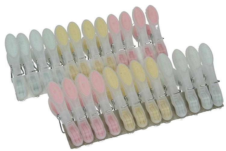 Load image into Gallery viewer, Moerman 1003413 - wasknijpers soft grip 24st | 12 stuks
