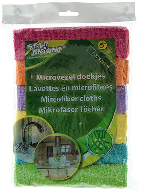 Afbeelding laden in galerijviewer, Starbright 1005460 - 6 microvezeldoekjes cool cleaning | 6 stuks

