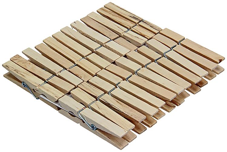 Afbeelding laden in galerijviewer, Starbright 1056830 - wasknijpers hout sb 24st | 6 stuks
