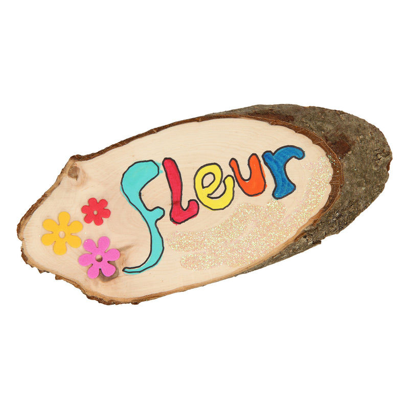 Load image into Gallery viewer, Playwood naambordje boomschors
