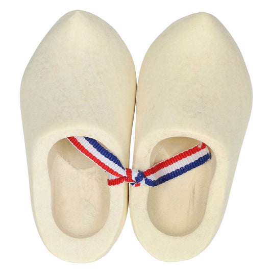 Playwood houten klompjes 10 cm, 2st.