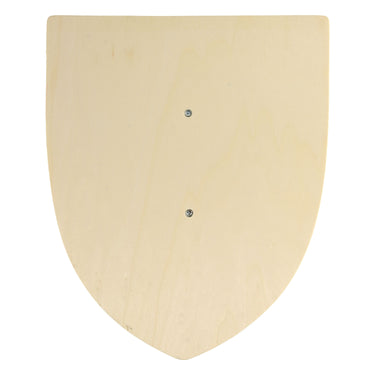 Playwood houten schild ridder speelgoed met handvat voor kinderen.