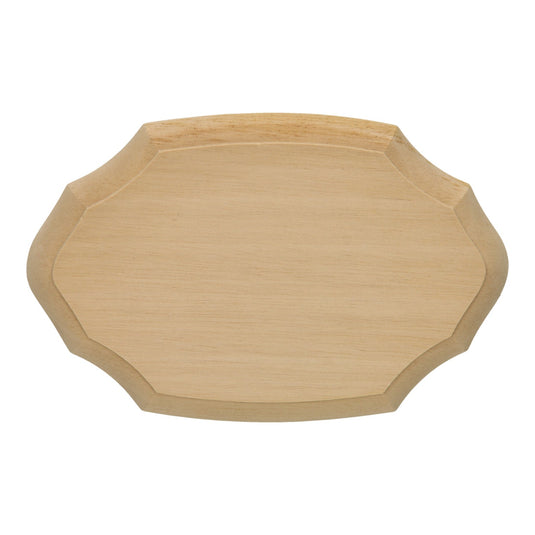 Playwood versier je houten naambordje dik, 17x11cm