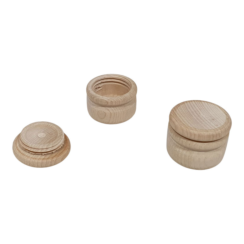 Load image into Gallery viewer, Playwood tandendoosje beukenhout, ø 4,2cm
