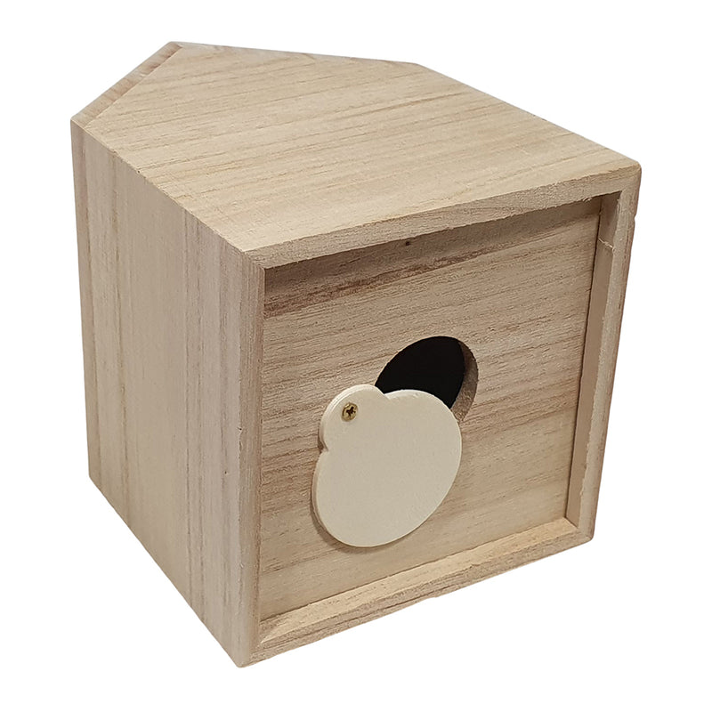Load image into Gallery viewer, Creativ company spaarpot huis paulownia hout
